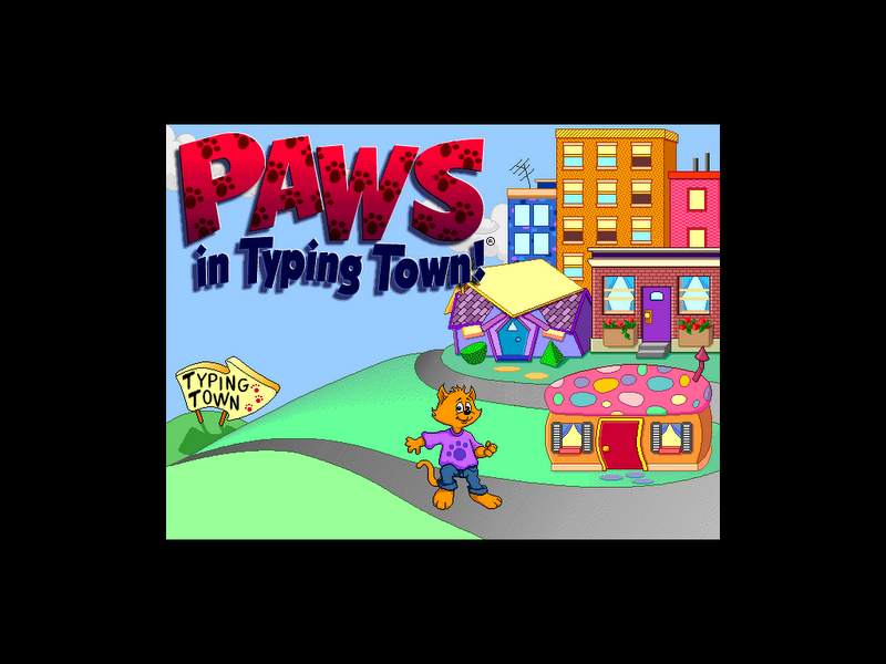 paws in typing town